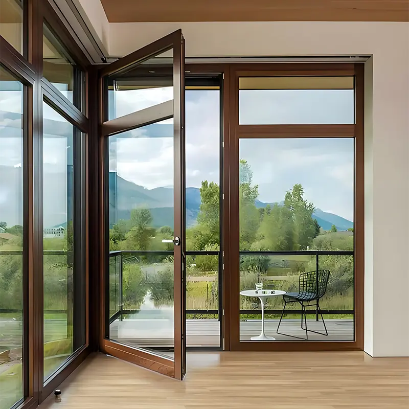 أبواب بنظام سبائك الألومنيوم