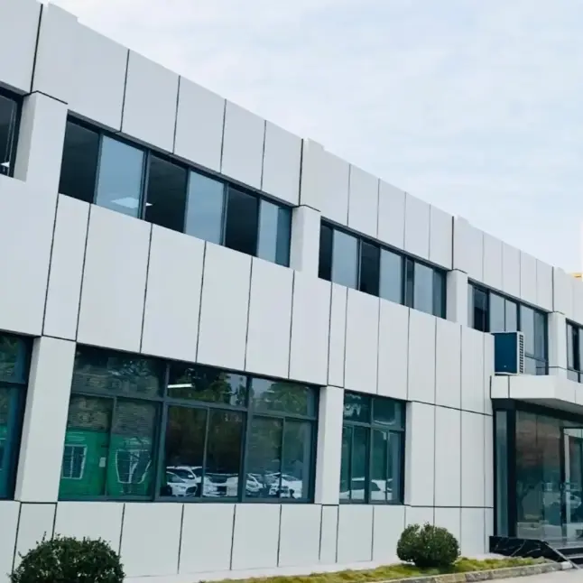 الجدران الستارية التقليدية المصنوعة من الألومنيوم المسطح ذات اللوحة الواحدة