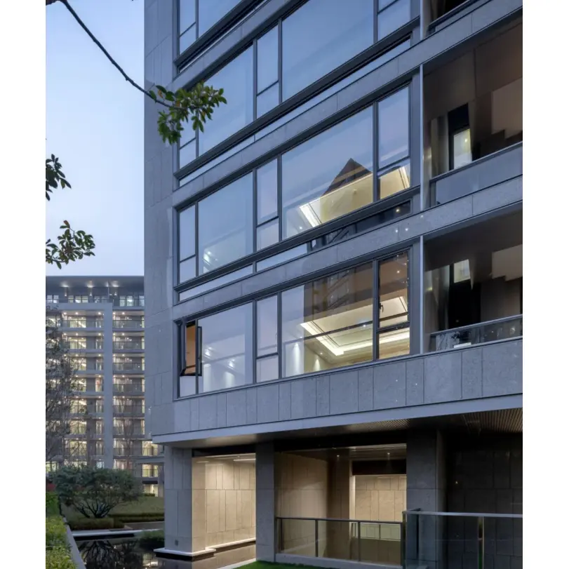 نظام الوحدة المتكامل لجدار النافذة